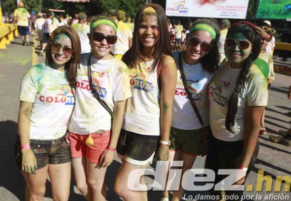 Las chicas mas bellas de el Colo Run 2014