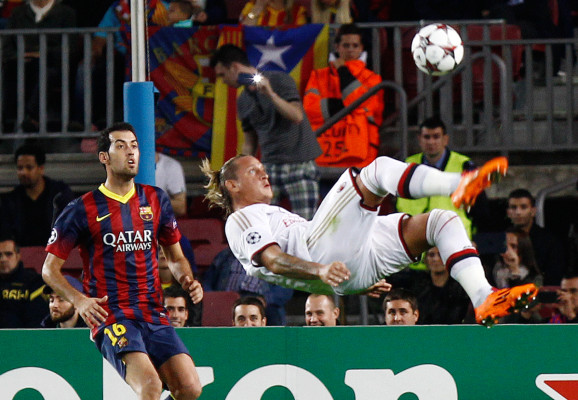 FC Barcelona derrota al AC Milan en el Camp Nou