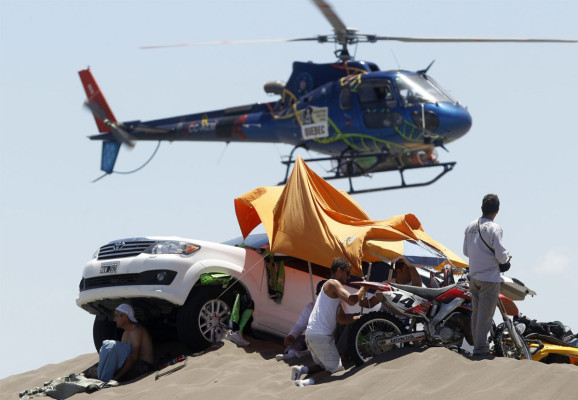 El Rally Dakar 2014 más extenso y exigente que los anteriores .