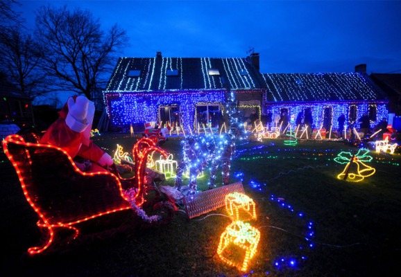 Las mejores imágenes de Navidad por el mundo