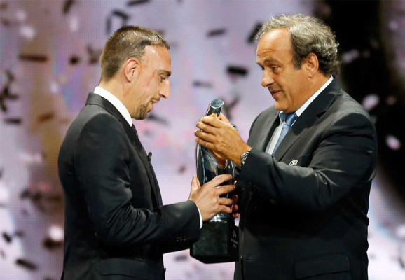Franck Ribery futbolista del año de Europa