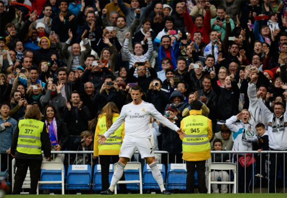 Show de goles de Cristiano Ronaldo en el Real Madrid.