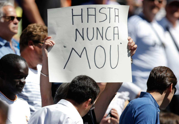 Mourinho y su último partido con el Real Madrid