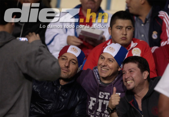 Ambiente Olimpia vrs Real España.