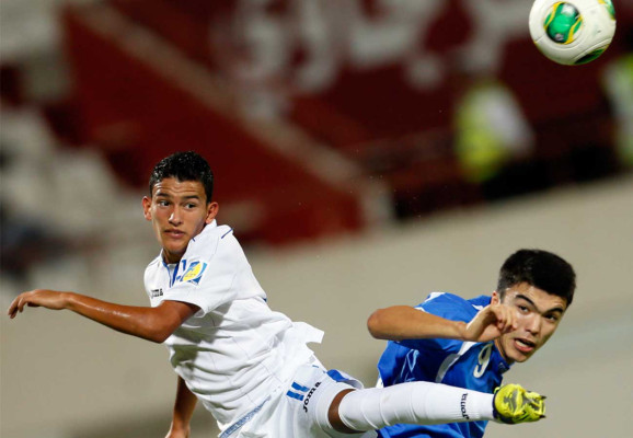 Selección Sub-17 de Honduras derrota a Uzbekistán y se mete a cuartos de final.