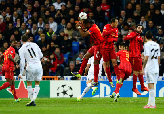 Real Madrid vs Galatasaray por Champions League.