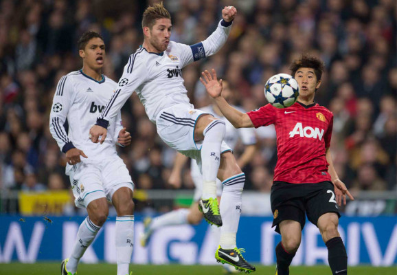 El Real Madrid-Manchester United en imágenes