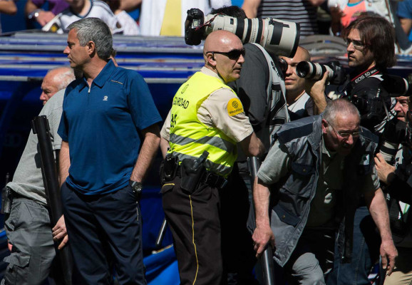 Mourinho y su último partido con el Real Madrid