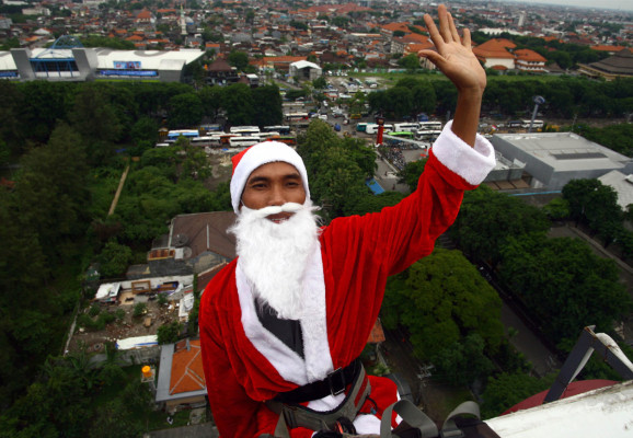 Las mejores imágenes de Navidad por el mundo