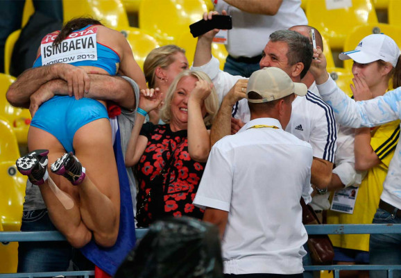 Campeonato Mundial de Atletismo en Rusia .