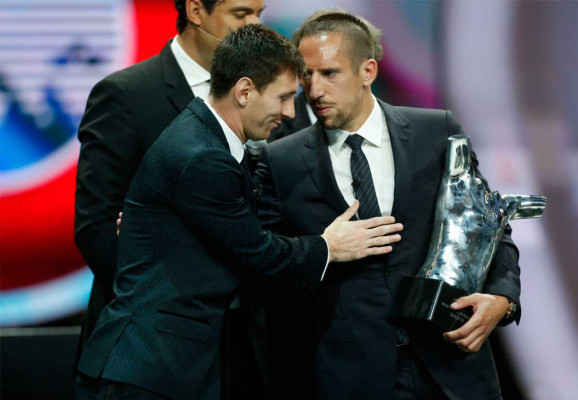 Franck Ribery futbolista del año de Europa