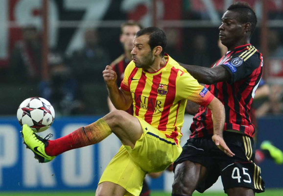 AC Milán vrs Barcelona FC Champions League