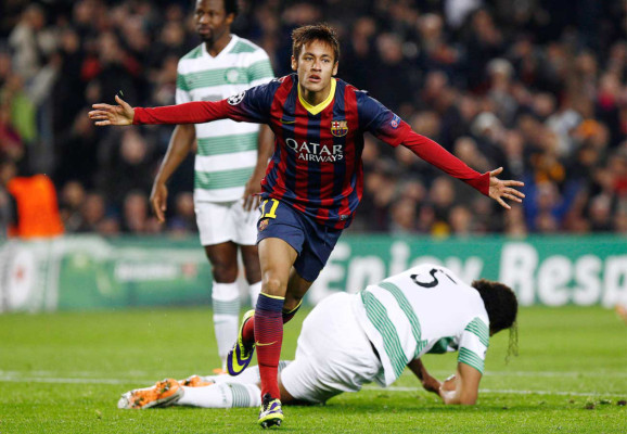 ¡Así goleó el Barcelona 6 - Celtic 1!