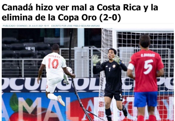 'Canadá hizo ver mal a Costa Rica': lo que dicen en redes tras eliminación de los ticos en Copa Oro