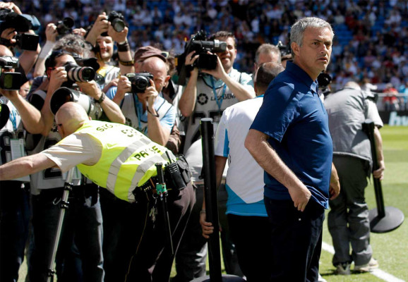Mourinho y su último partido con el Real Madrid
