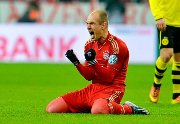 Robben da al triunfo al Bayern ante el Dortmund y el pase a semifinales.