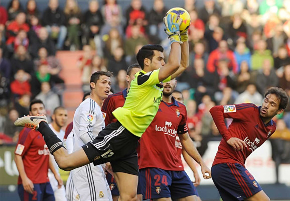 Así sufrió el Real Madrid ante el Osasuna.