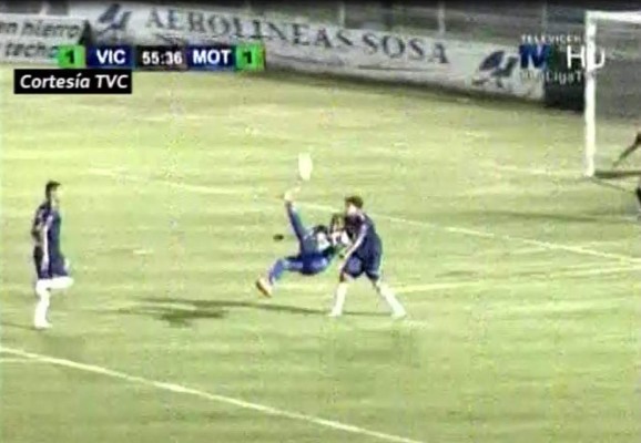 VIDEO: Victoria y Motagua se reparten golazos en gran juego en La Ceiba