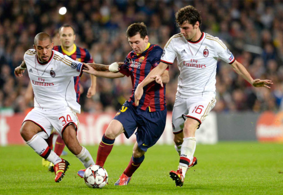 FC Barcelona derrota al AC Milan en el Camp Nou