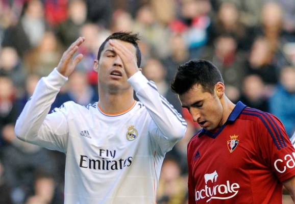 Así sufrió el Real Madrid ante el Osasuna.