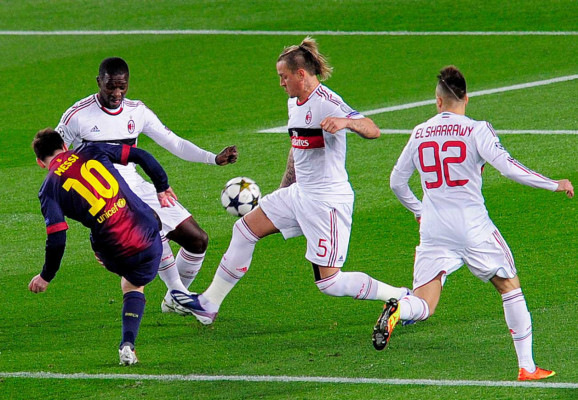 Barcelona logra una espectacular remontada ante Milan