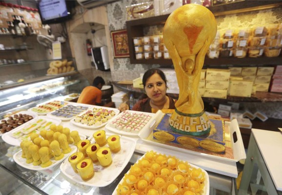 ambiente y color en brasil a un día del comienzo del mundial