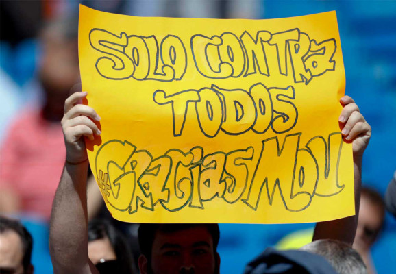 Mourinho y su último partido con el Real Madrid