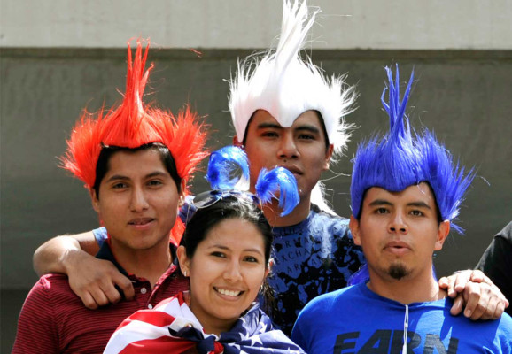 Ambiente final de la Copa Oro 2013.
