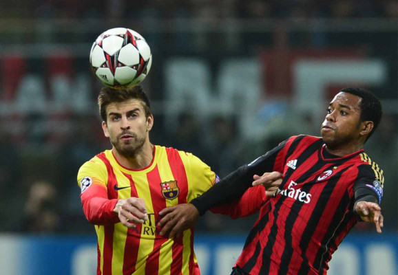 AC Milán vrs Barcelona FC Champions League