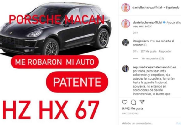 ''Nos apuntaron con pistolas'': Daniella Chávez, la sexi dueña de un club de fútbol, sufre terrible asalto