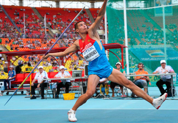 Campeonato Mundial de Atletismo en Rusia .