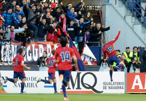 Así sufrió el Real Madrid ante el Osasuna.