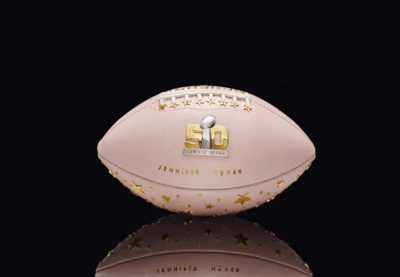 Los espectaculares diseños de balones conmemorativos al Super Bowl 50