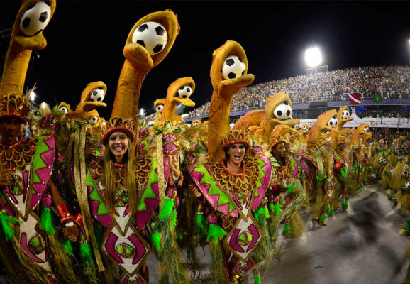 El Carnaval de Río con sabor a mundial.