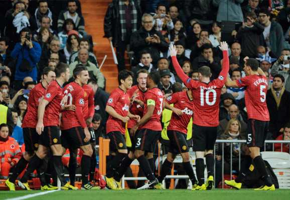 El Real Madrid-Manchester United en imágenes