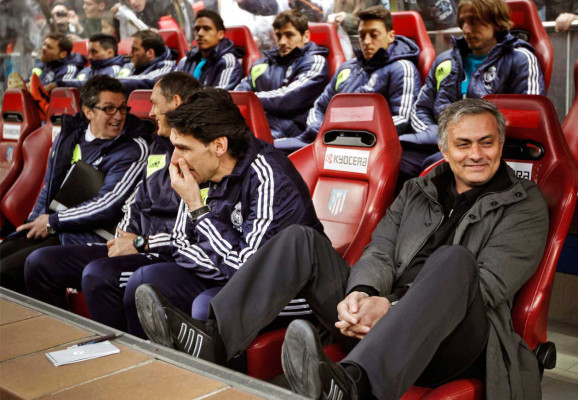 Barca y Real Madrid en la liga Española.