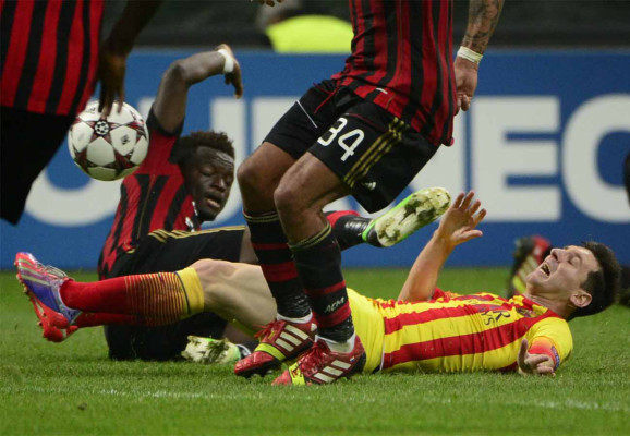 AC Milán vrs Barcelona FC Champions League