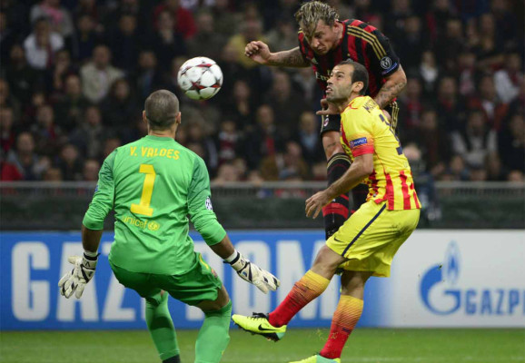 AC Milán vrs Barcelona FC Champions League