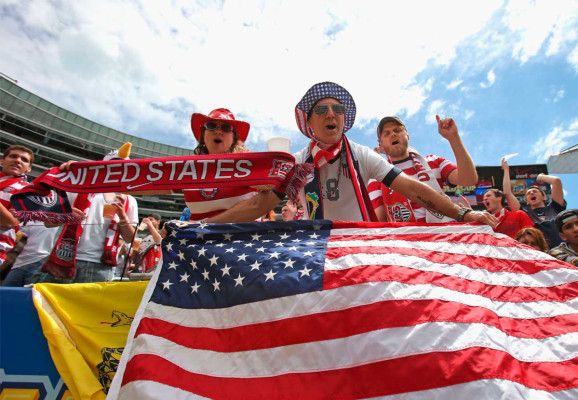 Ambiente final de la Copa Oro 2013.