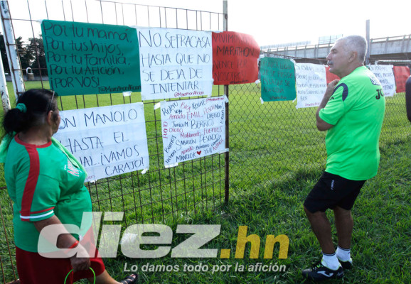 Marathón recibe apoyo de sus fans en medio de crisis .