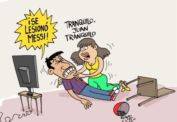 Las Mejores Caricaturas de Lionel Messi por Garabatos.