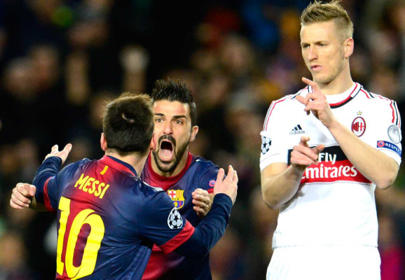 Barcelona logra una espectacular remontada ante Milan