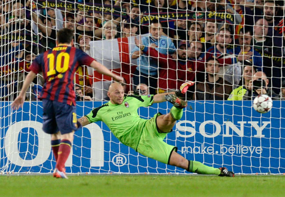 FC Barcelona derrota al AC Milan en el Camp Nou