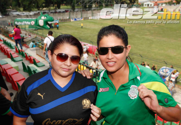 Imágenes del clásico Marathon vs Olimpia.