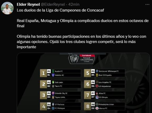 “Motagua bailará con la más fea”, “Real España, el beneficiado”: Prensa hondureña reacciona a los cruces de octavos de Concachampions