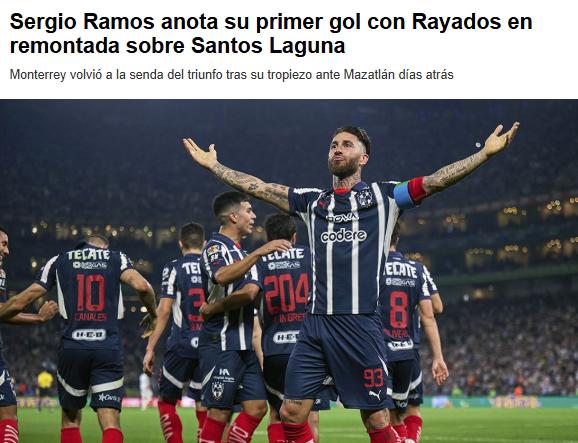 Faitelson lanzó una apuesta: Sergio Ramos anota su primer gol con Monterrey y así reacciona la prensa mexicana