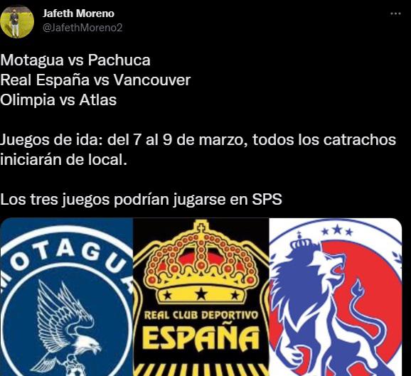 “Motagua bailará con la más fea”, “Real España, el beneficiado”: Prensa hondureña reacciona a los cruces de octavos de Concachampions