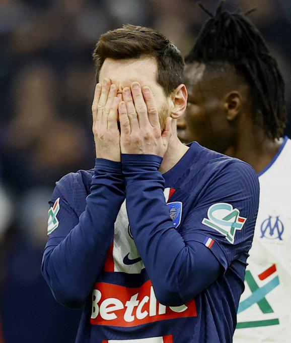 No se vio en TV: La maldición de Messi y el “10” en el PSG, la bronca del técnico Galtier y el eufórico festejo del Marsella