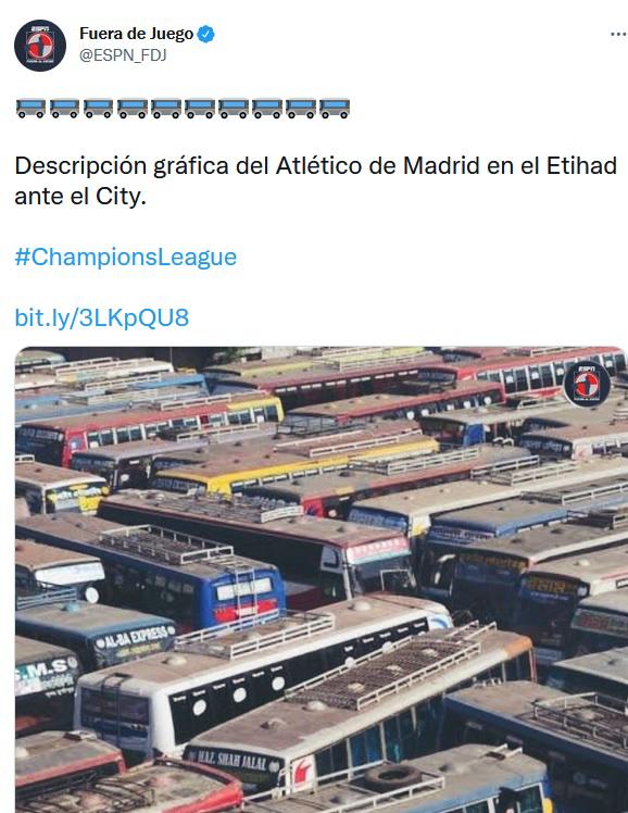 Los memes destrozan a Simeone y al Atlético por jugar metido atrás ante el Manchester City en Champions