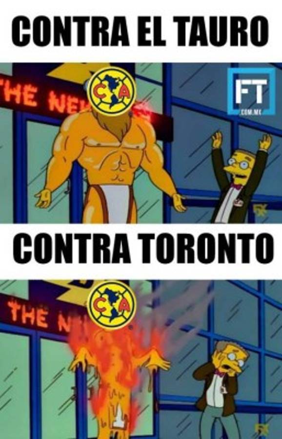 ¡Crueles memes! Se burlan del América tras ser humillado por Toronto en la Concacaf